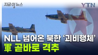 NLL 넘어 北에서 날아온 '괴비행체' 격추...잔해 발견 못 해 [지금이뉴스] / YTN