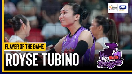 PVL Player of the Game Highlights: Royse Tubino soars for Choco Mucho in semis win over Chery Tiggo