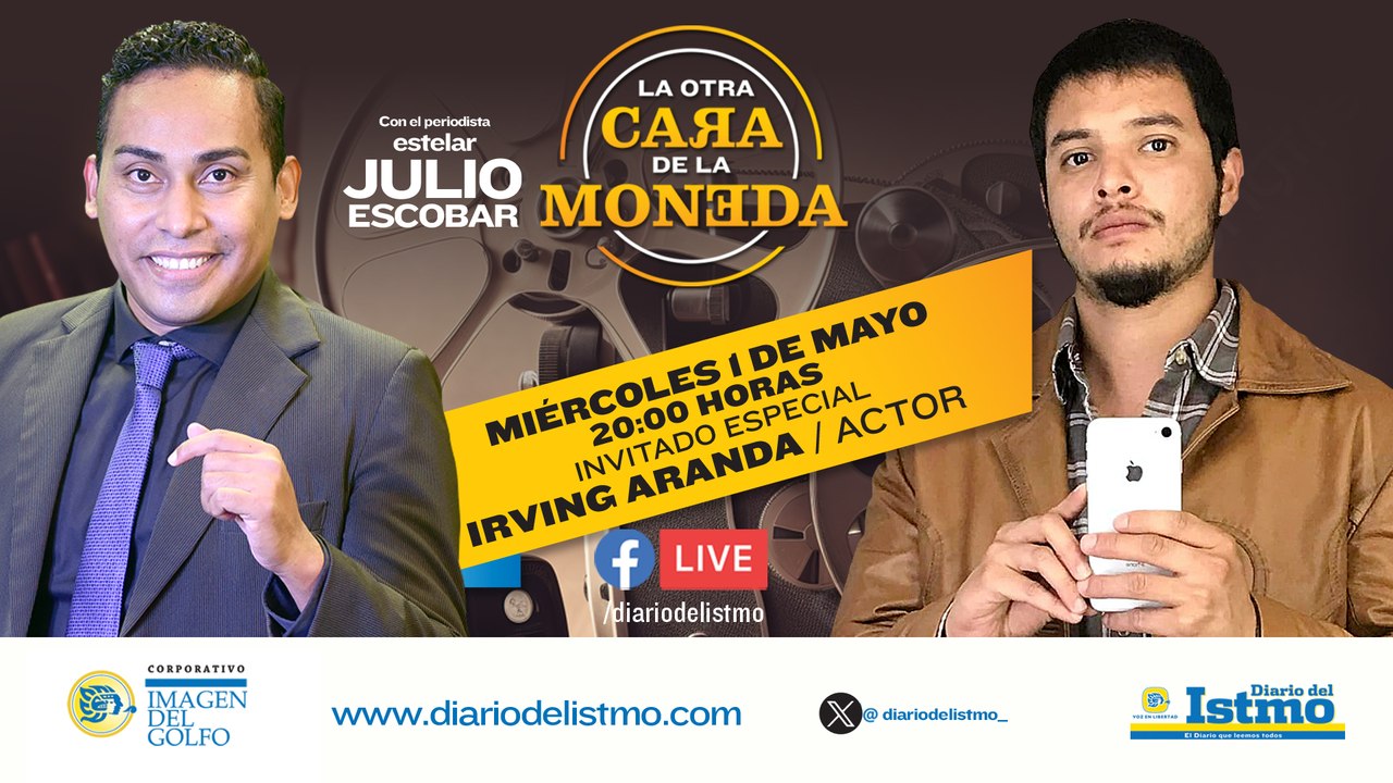 #LaOtraCaradelaMoneda  Invitado: Irving Aranda "Actor" Con: Julio Escobar