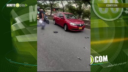 Atención! En medio del aguacero, hay cierre de la calzada oriental de la Autopista Sur