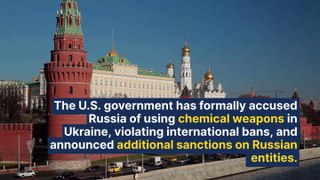 US Slams Russia For Alleged Chemical Weapons Use In Ukraine, Imposes New Sanctions