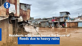 Residents who have borne the brunt of floods due to heavy rains