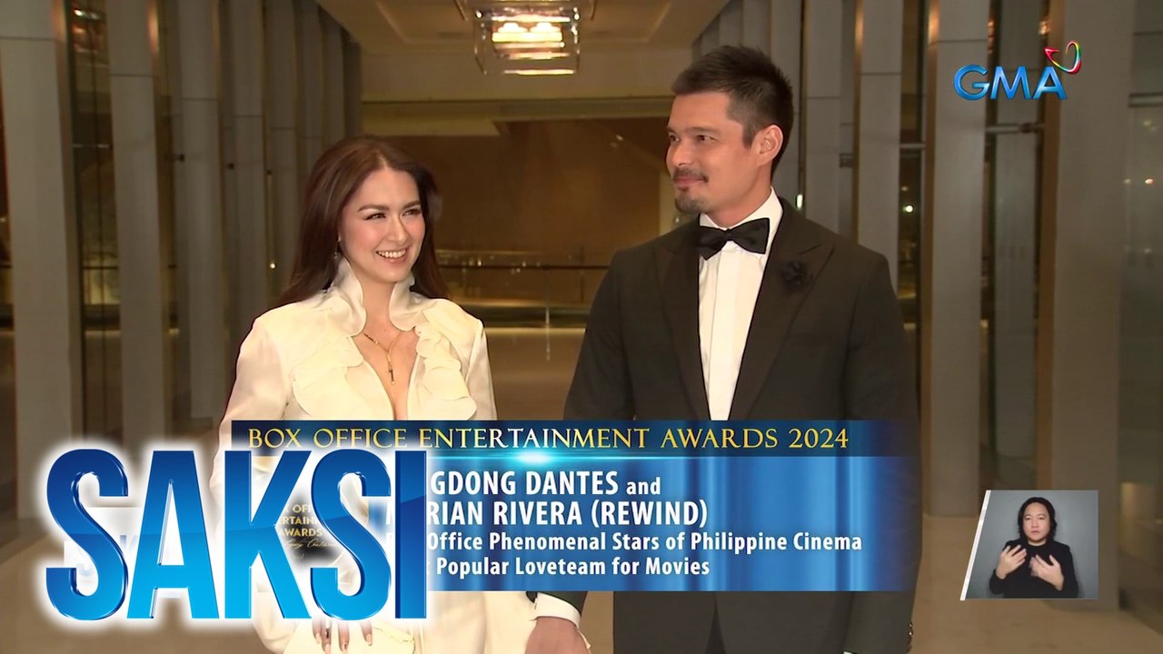 Ilang Kapuso stars at personalities, wagi sa Box Office Entertainment Awards 2024 | Saksi