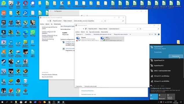 Como HABILITAR WIFI en WINDOWS 10 (ACTIVAR ADAPTADOR WIFI) FÁCIL y RÁPIDO