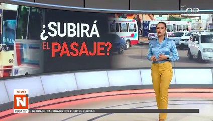 Sector de transporte público busca incrementar el pasaje