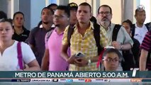 Metro de Panamá tendrá horario especial el día de las elecciones, operará desde las 5:00 a.m.