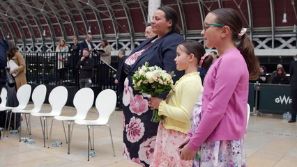 Princess Anne 'honoured' as train is named after her
