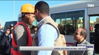 عمال مصر.. جنود في معركة البناء والتعمير