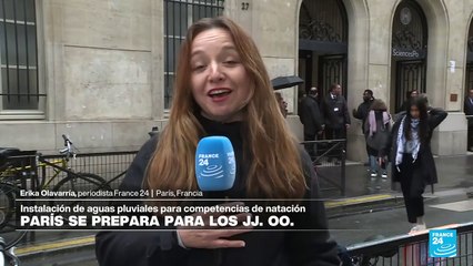 Informe desde París: instalan depósito de aguas para sanear el río Sena de cara a los JJ. OO.