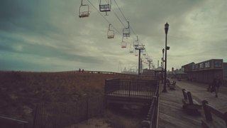 inematic Seaside Heights, NJ!  Exploring the Jersey Shore in the Off Season -- 4K  VLOG
