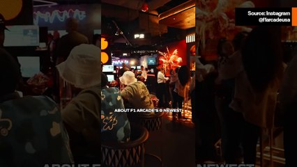 新しいF1テーマのレストランが多彩なメニューとレーシングシミュレーターを提供