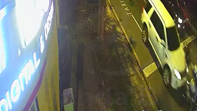 Motorista é flagrado atropelando motociclista em Curitiba