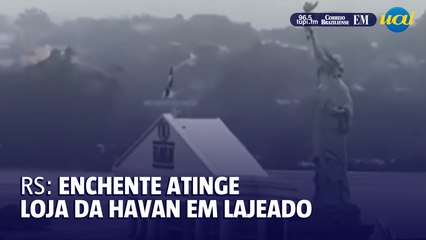 Chuvas no RS: loja da Havan em Lajeado é invadida por enchente