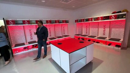 Inauguración edificio primer equipo Ciudad Deportiva Sevilla