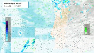 Primeiro fim de semana de maio em Portugal condicionado por rio atmosférico que trará chuva abundante