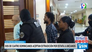 Dos dominicanos implicados en estafa de anciano, aceptan extradición | Primera Emisión SIN