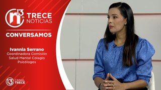 Ivannia Serrano, coordinadora Comisión Salud Mental Colegios Psicólogos | Conversamos 6 mayo 2024.