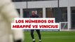 Vinicius se 'come' a Mbappé en la Champions League: vean los números
