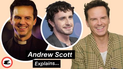 Andrew Scott Talks Fellow Irish Stars, Ripley, Sherlock and Hot Priest | Explain This | Esquire