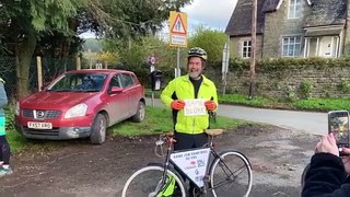 Celebrating 50 years, Ian rides to work on bike he cycled to work with on his first day 50 years ago