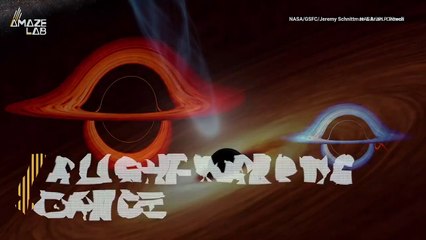Check Out This Amazing Light-Warping Dance Between Two Black Holes