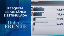 Segundo pesquisa, Nunes tem vantagem sobre Boulos em São Paulo | LINHA DE FRENTE