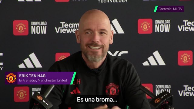 TEN HAG se HARTA de los RUMORES de FICHAJES del MANCHESTER UNITED