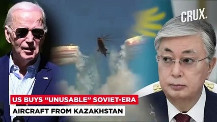 Is Biden Boosting Ukraine's Defence Against Russia With Obsolete Soviet-Era Kazakhstan Jets.
