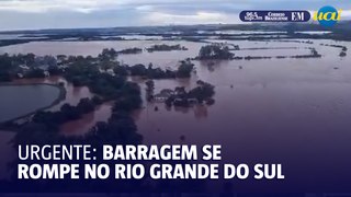 Barragem entra em colapso no Rio Grande do Sul