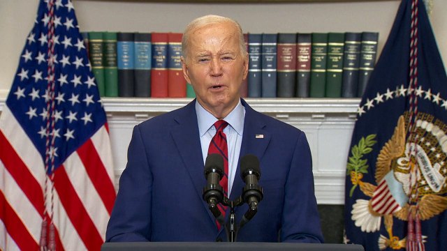 Biden diz que 'ordem deve prevalecer' em protestos por Gaza