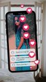 White Animated Phone Mockup Chat Social Media Instagram Story