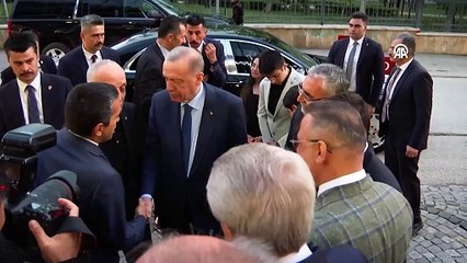 Cumhurbaşkanı Erdoğan'dan Türk Metal Sendikası'na taziye ziyareti