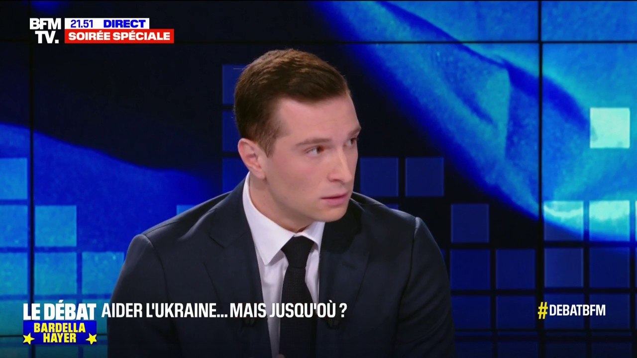 Envoi de troupes au sol en Ukraine: Jordan Bardella considère qu'Emmanuel Macron "fait le jeu de la division occidentale, il fait le jeu du Kremlin"