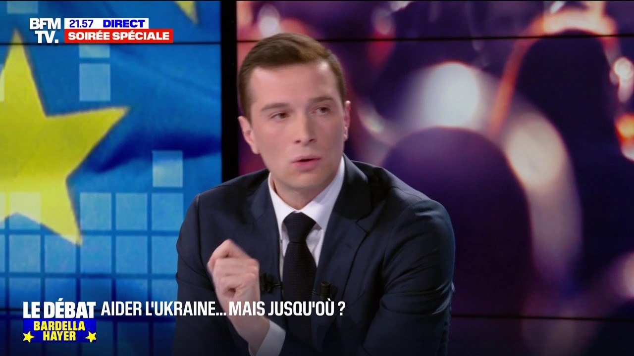Guerre en Ukraine: "Thierry Mariani a une sensibilité sur ce sujet qui n'est peut-être pas la mienne, peut-être pas celle de Marine Le Pen", indique Jordan Bardella
