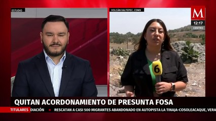 Retiran acordonamiento del presunto crematorio clandestino tras descartar hallazgo de restos humanos