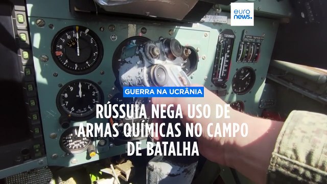 Rússia nega recurso a armas químicas na Ucrânia após acusação dos EUA