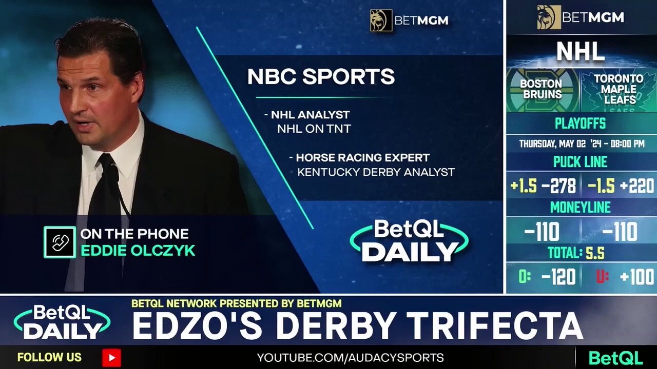 Eddie Olczyk's Kentucky Derby TRIFECTA! video Dailymotion