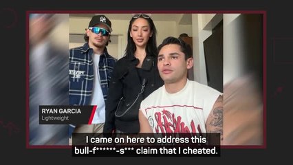 Ryan Garcia denies PED usage