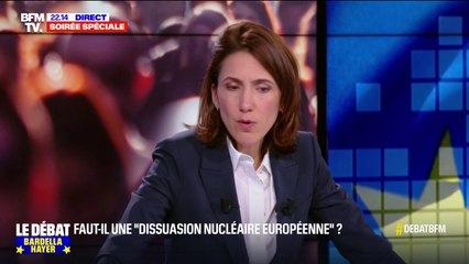 Dissuasion nucléaire européenne: "Nous n'allons pas partager la décision" précise Valérie Hayer