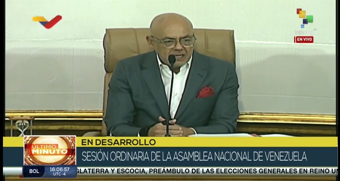 Asamblea Nacional de Venezuela respondió a las recientes declaraciones injerencistas de EE.UU.