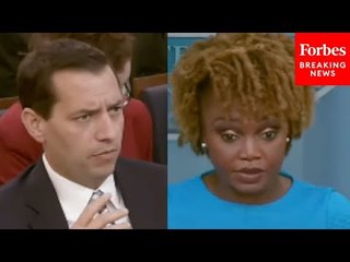 ‘Why Have We Not Heard Directly From The President?’: Jean-Pierre Confronted About College Protests