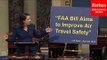 'Great Bipartisan Work': Maria Cantwell Celebrates FAA Reauthorization Act