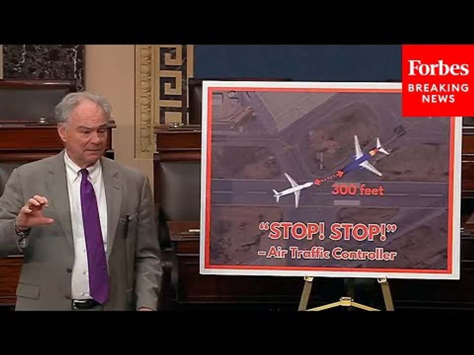 'A Problem Waiting To Happen': Tim Kaine Warns Against Adding DCA Flight Slots Due To Near Misses