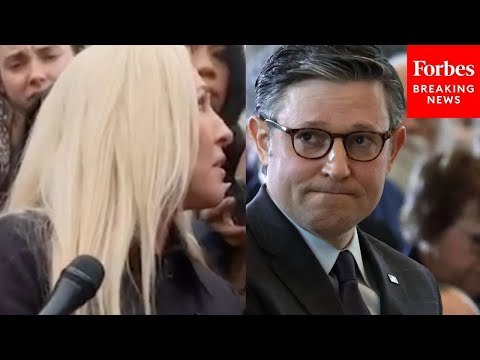 Marjorie Taylor Greene Asked Point Blank: Who Should Replace Speaker Johnson?