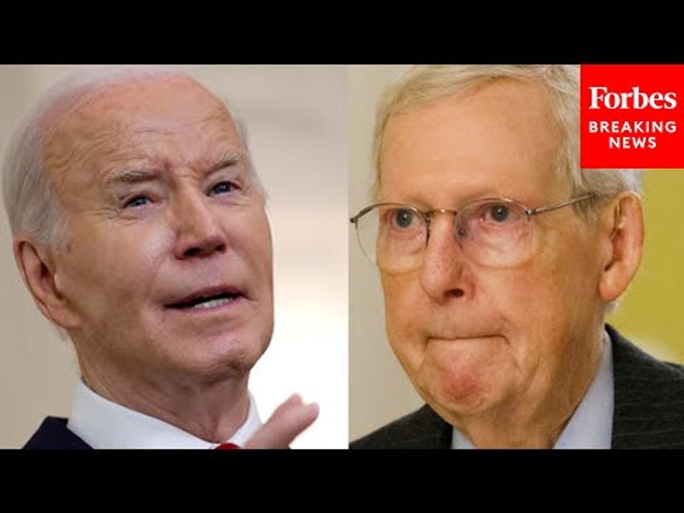 'Virtue Signaling And Political Theater': Mitch McConnell Slams Biden Admin's Stance Towards Iran