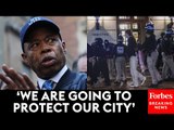 BREAKING NEWS: NYC Mayor Eric Adams Holds Briefing After Protesters Arrested At Columbia University