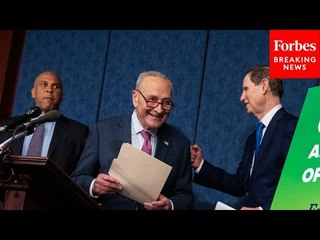 Schumer, Booker & Wyden Hold Press Conference In Support Of Ending Federal Cannabis Prohibition