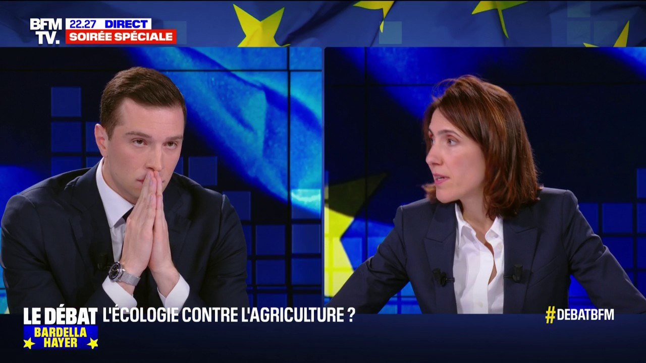 Valérie Hayer à Jordan Bardella: "Ne me faites pas de leçon sur la vie des agriculteurs, je crois que je la connais mieux que vous"
