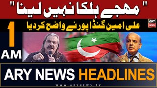 ARY News 1 AM Headlines 3rd May 2024 | CM KPK Ali Amin Gandapur Big Warning