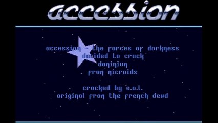 Amiga Cracktro - Dominium by Accession